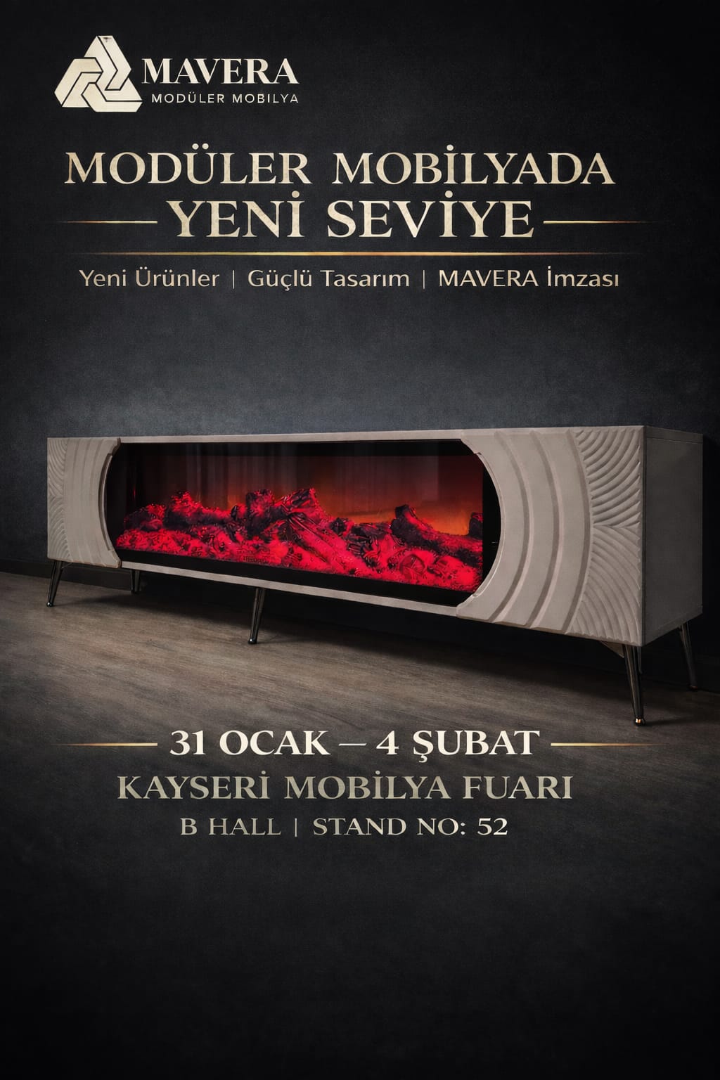 Mavera Mobilya, Kayseri Mobilya Fuarı’nda Görücüye Çıktı